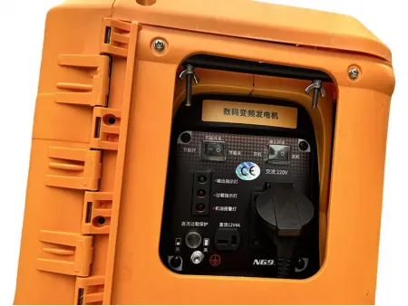 700W 가솔린 발전기가 장착된 휴대용 원격 지역 조명