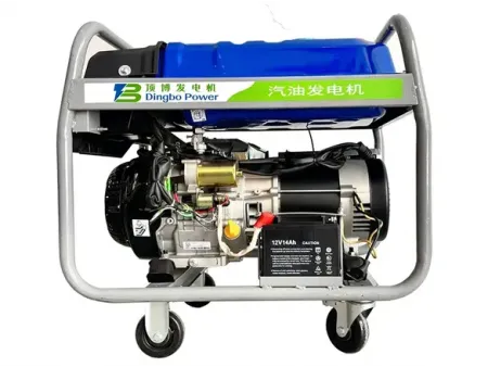 공냉식 오픈 프레임 가솔린 발전기 (단기통)