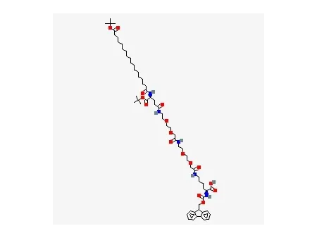 Fmoc-L-라이신[Oct-(otBu)-γ-글루-(otBu)-AEEA-AEEA]-OH