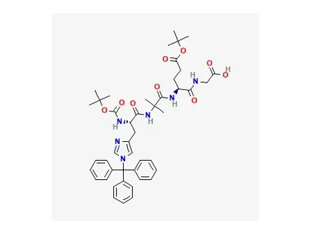 Boc-히스(Trt)-Aib-글루(OtBu)-글라이신-OH