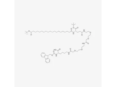Fmoc-L-라이신[C₂₀-OtBu-γ-글루(OtBu)-AEEA-AEEA]-OH
