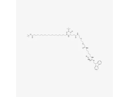 Fmoc-L-라이신[C₂₀-OtBu-γ-글루(OtBu)-AEEA]-OH
