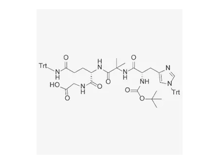 Boc-히스(Trt)-Aib-GIn(Trt)-글라이신-OH