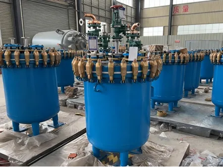 수직형 유리 라이닝 저장 탱크, 개방형