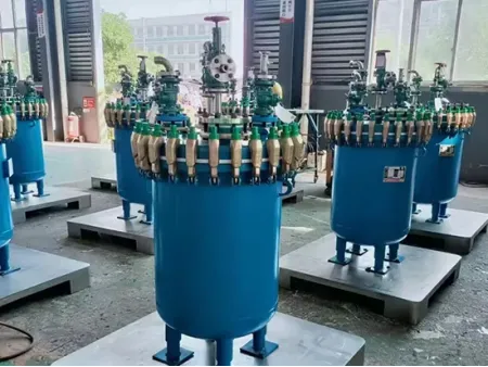 수직형 유리 라이닝 저장 탱크, 개방형