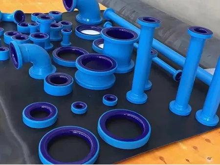 유리 라이닝 파이프 및 피팅