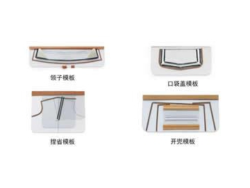 1300 × 900mm 의류 템플릿용 CO2 레이저 커터, CMA1390-Y 레이저 커팅 장비