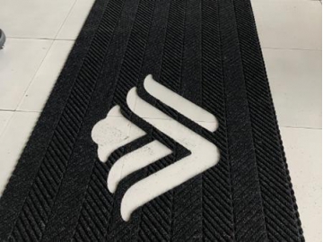 출입구 로고매트