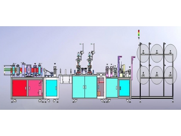 KN95/N95 마스크용 마스크 생산 라인