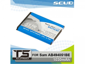 AB494051BE Samsung 携帯電話用リチウムイオン電池