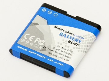 BL-6P ノキア携帯電話用充電式電池