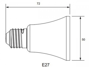 E14 LED 반사컵 램프