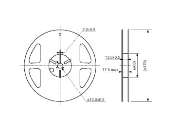 315MHz SAW 共振子